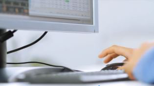 Person at Computer