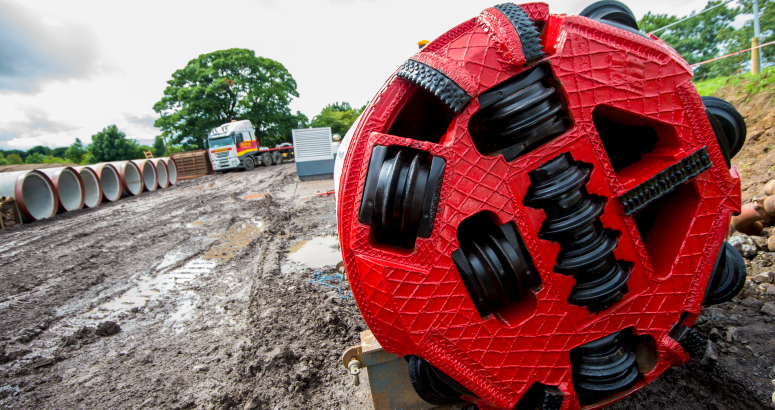 TBM on Ayrshire Glasgow Resilience Project 