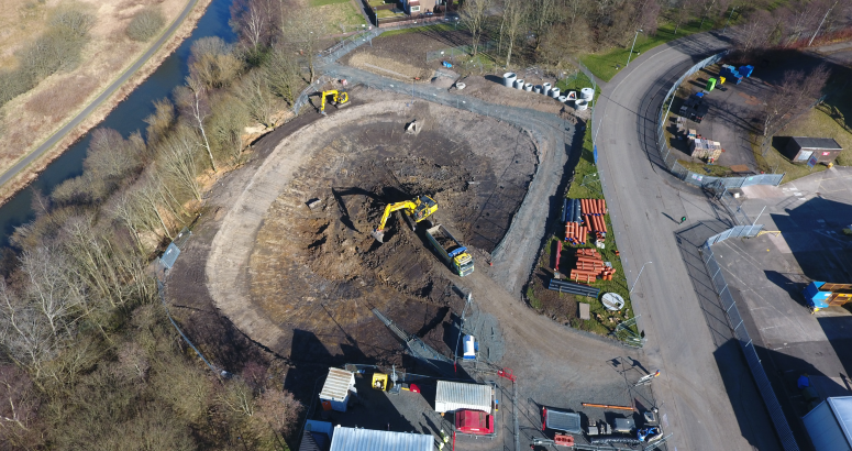 Glentaner Road SuDS Pond